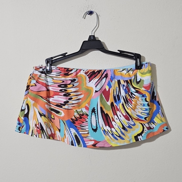 Bleu Break The Mold Skirted Hipster Swim Bottoms - Picture 2 of 7